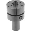 Kipp Mandrel Collet W Lateral Clamping, Form:B, Structural Steel Blk Oxidized, Comp:Carbon Steel Tempered K0643.218053